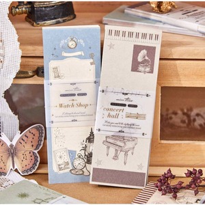 50 Notas Adhesivas por Paquete, Serie Vintage Street Corner, Adornos y Fondos para Diario Vintage - Product Image 1