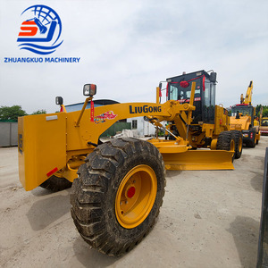 Cheap Price Liugong 4215D Motor Grader <b>Used</b> Liugong 4215 Grader for <b>Road</b> with Double Drum <b>Roller</b> Essential Engine Pump Core - Product Image 1