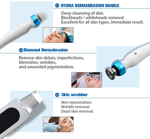 Appareil de soin de la peau 14 en 1, jet d'oxygène, élimination des rides, salon de beauté, aqua-peeling, avec garantie de 2 ans, compatible avec les prises US/UK/EU/IT - Product Image 2