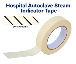 Cintas Indicadoras de Autoclave para Vapeadores <span class=keywords><strong>Desechables</strong></span>, Consumibles Médicos, Cinta Indicadora de Esterilización Química por Vapor - Product Image 5