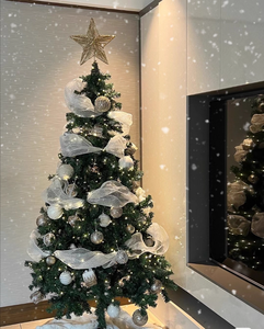 Árbol <span class=keywords><strong>de</strong></span> <span class=keywords><strong>Navidad</strong></span> Artificial <span class=keywords><strong>de</strong></span> PVC Económico <span class=keywords><strong>de</strong></span> 4-12 Pies con Base para Decoración <span class=keywords><strong>de</strong></span> Interiores, Elemento Decorativo Navideño - Product Image 6