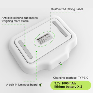 नए 200 जी/0.01 जी/जी पोर्टेबल इलेक्ट्रॉनिक स्केल इलेक्ट्रिक डिजिटल स्केल रोलिंग ट्रे - Product Image 4