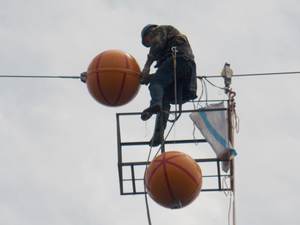 Solución de Visibilidad para Líneas Eléctricas y Aéreas, Ayuda de Navegación Visual para Pilotos, Esferas Marcadoras de Aviación / Bolas de Advertencia OHTL - Product Image 6