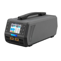 Chargeur de batterie intelligent double canal ToolkitRC M8DAC pour drone, AC 1300W, 1-8S LiPo LiHV, avec déchargeur d'équilibrage et charge rapide Type-C 65W