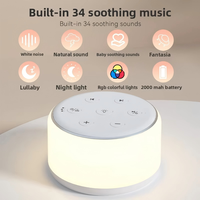 IBN IBN294 Appareil d'apnée du sommeil hypnagogique à bruit blanc, batterie intégrée, écran LCD, confort pour bébé, sommeil profond, 230g