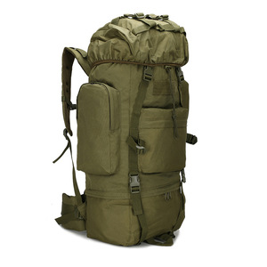 Outdoor Sports Mountaineering Bag Outdoor <b>Backpack</b> Hiking Mountaineering Bag Large Capacity 65L Large Bag Equipment - Product Image 2