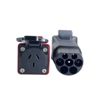Adaptateur de chargeur EV Mennekes de type 2, 230V vers prise AU (AS/NZS 33112), 3,5/7Kw, 16A