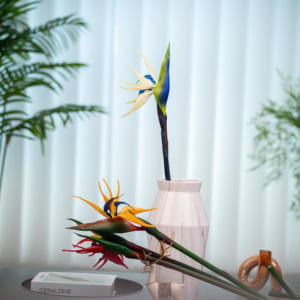 Haute qualité à la main simple branche grue Streptome <span class=keywords><strong>orchid</strong></span>ée réaliste chinois mariage Graduation fleur pour la maison pâques noël - Product Image 6
