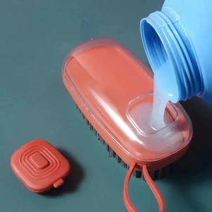 Cepillo de silicona de mango largo para limpieza de ollas, herramienta colgante para el hogar, para eliminar grasa de estufas, cepillo para pequeños electrodomésticos - Product Image 2