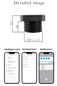 Sensor de Agua Inteligente Tuya Wifi para Electrodomésticos, Sensor IoT con Pantalla LCD, Sensor de Nivel de Agua - Product Image 4