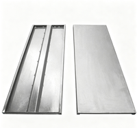 Panneau de coffrage en acier industriel Q235/Q355 pour murs en béton, réutilisable, haute résistance, résistant à la compression