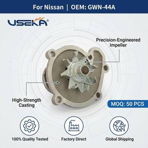 Pompe à eau de refroidissement moteur automobile de haute qualité USEKA GWN-44A OEM 21010-41B00 pour <span class=keywords><strong>Nissan</strong></span> <span class=keywords><strong>Micra</strong></span> K11 March - Product Image 2