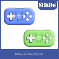8BitDo Micro Wireless Game Controller untuk Nintendo Switch Android MacOS PC Pengontrol Mini Kompak