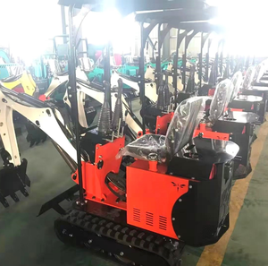 รถขุดขนาดเล็ก 0.8 ตัน รถขุดไฮดรอลิกแบบตีนตะขาบ รถขุดตักดิน - Product Image 5