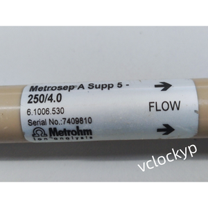 Expédié via DHL Express Colonne chromatographique Metrohm 6.1006.530 Nouveau - Product Image 1