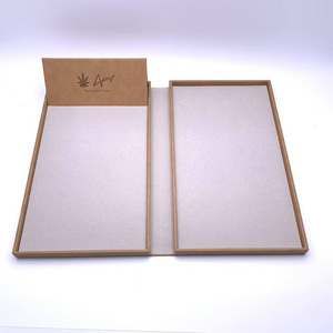 Đồ trang sức hiển thị khay tùy chỉnh thiết kế loại cuốn sách PU da cao cấp Son môi trang điểm trường hợp - Product Image 5