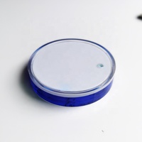 Niveau à bulle rond en acrylique de qualité industrielle 60*10mm avec une précision de 0,2mm pour le nivellement et la mesure des machines