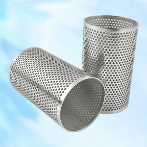 Cartouche filtrante en <span class=keywords><strong>acier</strong></span> inoxydable OEM 304 316, <span class=keywords><strong>tube</strong></span> résistant à la corrosion, filtre <span class=keywords><strong>rond</strong></span> pour la séparation solide-liquide - Product Image 2