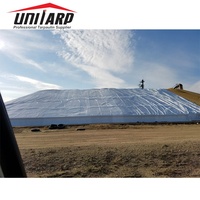 Bâche en PVC imperméable pour entrepôt de céréales en plein air, pour l'agriculture