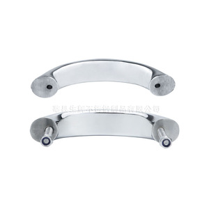 316 Stainless Steel Marine Lifting Handle 170MM Mirror Polished Handrail Through Hole Hardware For <b>Yacht</b> Accessories - Product Image 1
