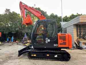 ZX60ฮิตาชิของแท้6ตันเครื่องขุดไฮดรอลิกเครื่องขุดใช้สำหรับจัดสวนรถขุดดิน - Product Image 3
