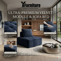 Modulares, Anpassbares, Modernes Ecksofa mit Umweltfreundlichem Stoff und Komprimierter Schaumstofffüllung für Apartments und Villen-Wohnzimmer