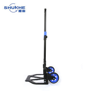 Chariot pliable en aluminium léger de bagage, chariot portatif de chariot pliant - Product Image 4