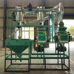 Máy xay phay Mill Máy 10-15 tấn Nigeria ngô hạt ngô bột thiết lập thiết bị với cơ thể con lăn cho cameroon - Product Image 6
