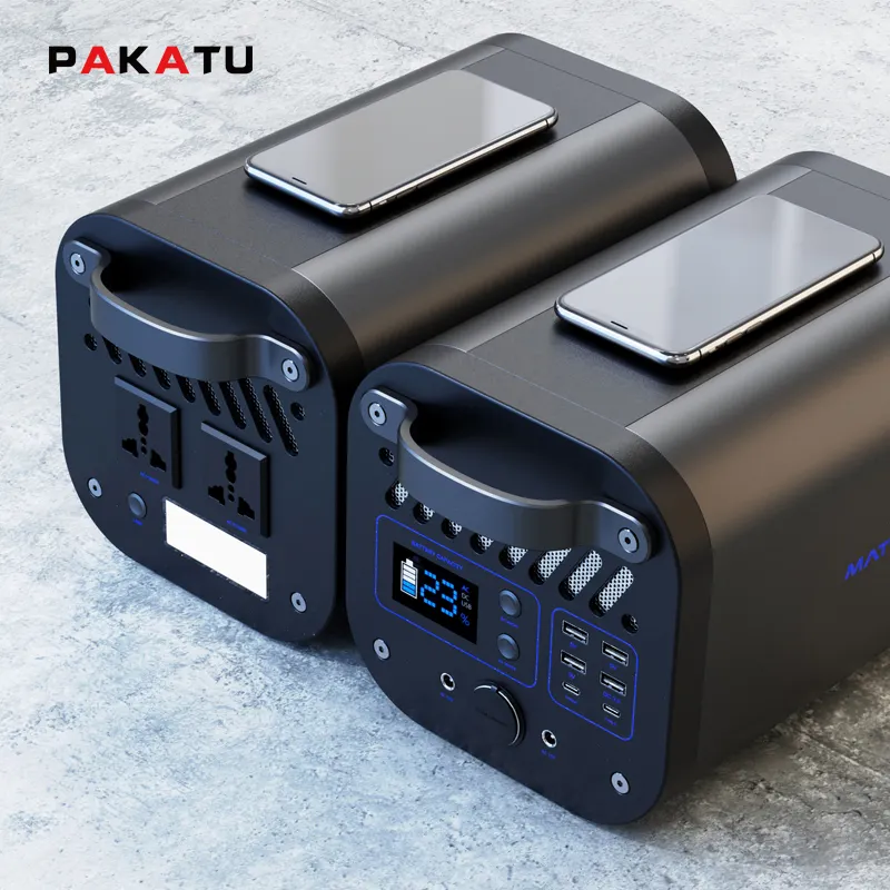 Power Bank 330WH 82500mAh Lithium Battery 300W 500W 110/220V AC DC Portable Power Station Output Solar Power System