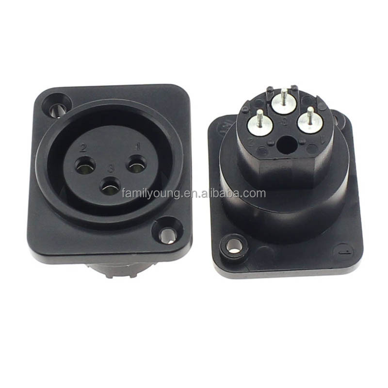 Plugger Audio-Kabel – XLR-Buchse Auf Klinkenstecker (6,35 Mm), 3 M, Schwarz