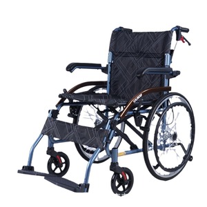 Silla de Ruedas Manual Fenghe de Aleación de Aluminio, Ligera, Plegable y Portátil para Personas Mayores, Modelo Q05LABJ20S - Product Image 3