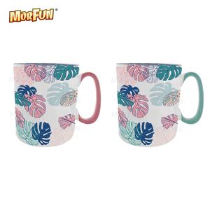 Colore smaltato maniglia botonical 11 once di sublimazione <span class=keywords><strong>mus</strong></span> con la stampa - Product Image 1