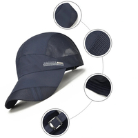 Nuevo Sombrero de Sol para Primavera, Gorra de Béisbol para Viajes al Aire Libre, Ajustable, de Secado Rápido, Transpirable, con Visera, Deportivo, Moderno