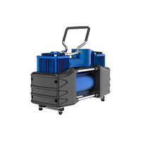 2 Cylinder Portable DC 12V Automatic Air Compressor Car Tire Inflator with Metal Air Pump CE Certification for Cars&Trucks