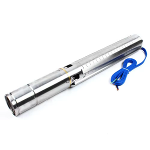 Bomba de pozo profundo Solar tipo impulsor de CC de acero inoxidable de 4 pulgadas, longitud de Cable personalizable, Motor sumergible sin escobillas para sumergido - Product Image 3