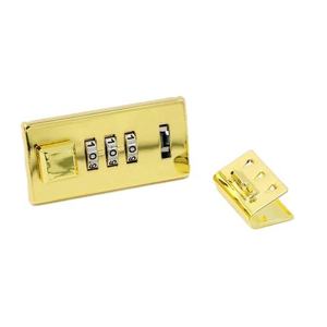 AJF valigetta da donna di alta qualità blocco di sicurezza per Notebook a 3 cifre codice digitale placcato in lega di zinco lucchetto per borsa - Product Image 1