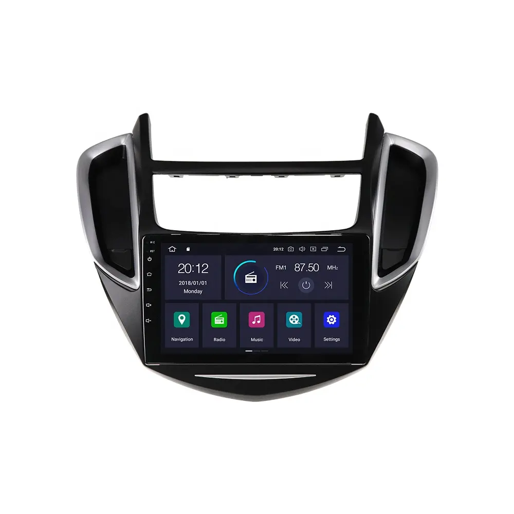 Android Multimedia 4/2 + 16/32/64GB Mobil GPS Radio untuk Chevrolet Trax Chevrolet Tracker 2013-2018 Navigasi Stereo Layar Pemain