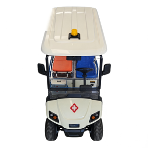 Carrito de Golf Médico Eléctrico con Gran Distancia al Suelo y Neumáticos Antideslizantes para Respuesta a Emergencias en el Campo - Product Image 3