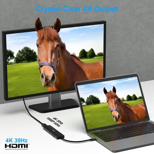 Adaptador multipuerto BENFEI <span class=keywords><strong>USB</strong></span> <span class=keywords><strong>C</strong></span> HUB 7 en 1 con 3,0 a HDMI 4K @ 60Hz Lector de tarjetas SD/TF/3 * <span class=keywords><strong>USB</strong></span> 100/W Entrega de energía - Product Image 3