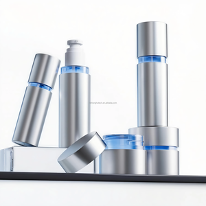 Bouteille en plastique cosmetique15 ml 30ml 50ml 80ml 100ml bouteille à pompe sans air ensemble de bouteilles de soins de la peau - Product Image 1