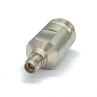 Kit de Adaptador Coaxial de Onda Milimétrica 3.5/N-KKG1, Conectores BNC TNC UHF RF, 50 Ohmios, Alta Frecuencia 10-18GHz, 1.15:1 VSWR, Acero Inoxidable