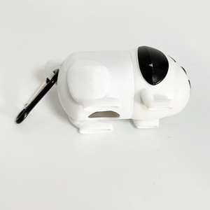 Puppy Shaped Plastic Poop Bags 10x5cm Portable Dog Waste Bag With Buckle For Pet Owners - Product Image 2