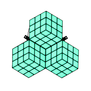 3D Led Bảng Điều Chỉnh Tường Ánh Sáng Ma Thuật Cube <span class=keywords><strong>Effect</strong></span> Flat Nhà Hàng Party Dj Ánh Sáng Sân Khấu - Product Image 3