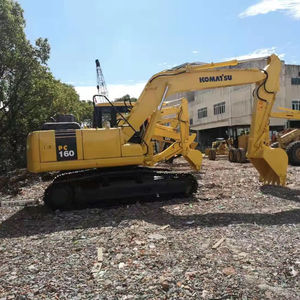 Excavatrice utilisée KOMATSU PC160-7 des prix bon marché excellente représentation Excavatrice utilisée KOMATSU à vendre - Product Image 1