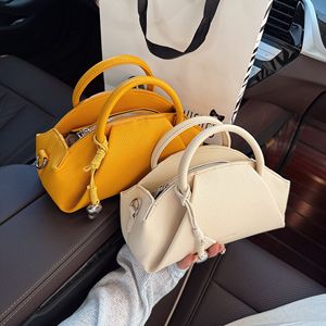 Bolso de mano plisado de moda, bolso de mano de estilo holgado Retro, bolso cruzado, bolsos de diseño de nicho coreano principal para mujeres y mujeres - Product Image 1