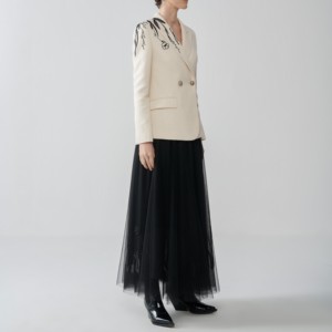 BLAZER FLORA Type de traitement décoration Type de tissu caractéristique matériau de remplissage matériau de la coque Type de fourniture - Product Image 2