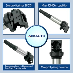Paquete de bobina de encendido ARKAUTO UF598 12137575010 para MINI Cooper BMW 1 <span class=keywords><strong>Citroen</strong></span> C3 <span class=keywords><strong>C4</strong></span> C5 C6 Peugeot 207/308/408/508/3008/1 T/1,8 T - Product Image 2