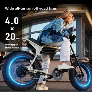 2024 Super73 S1 48V20ah電動マウンテンバイクホットセール20インチファットタイヤフルサスペンションフォークEbike電動バイクバイク