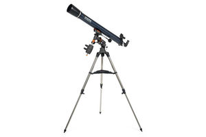 Télescope <span class=keywords><strong>Celestron</strong></span> <span class=keywords><strong>ASTROMASTER</strong></span> 90EQ, imagerie améliorée, luminosité et clarté accrues, télescope réflecteur newtonien - Product Image 4