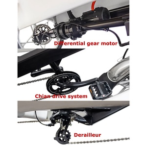 TRI-TAXI EPACS 1000W Moto électrique à 3 roues écologique pour usage commercial - Product Image 6